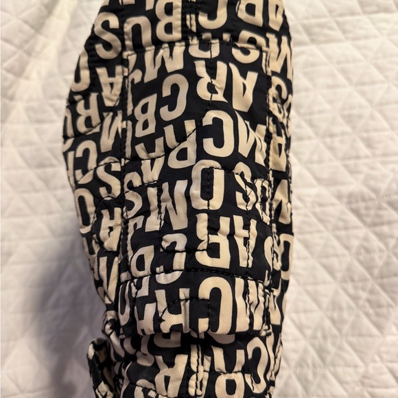 Marc Jacobs Monogram Black and Cream Tote GUC - Picture 6 of 9